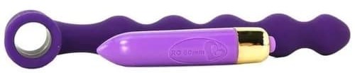 ROCKS-OFF - ANAL PLUG WITH VIBRATION AND RIVERLES PETITE SENSATIONS PEARLS_1